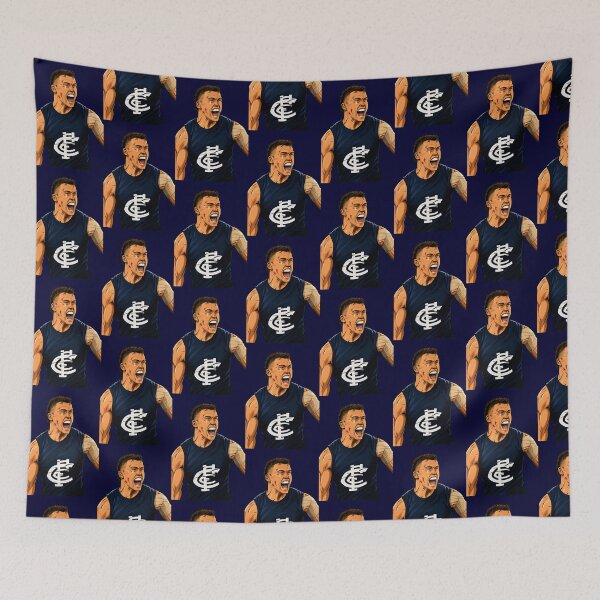 Item preview, Patrick Cripps Carlton Blues AFL Player designed and sold by Luke Foran Sports Art.