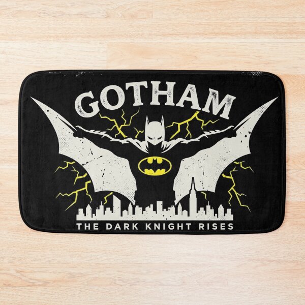 Artikelvorschau, Gotham The Dark Knight Rises Retro Vintage Silhouette Style entworfen und verkauft von Thogan0416.