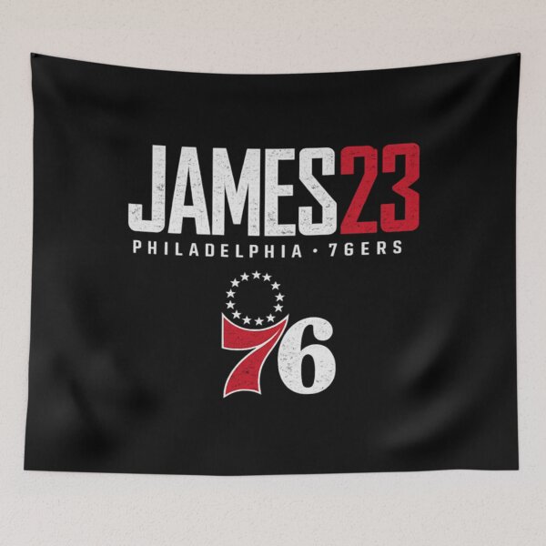Item preview, LeBron James 23 Philadelphia 76ers Basketball designed and sold by EvantheSolace.