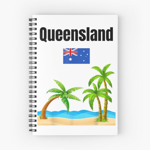 Item preview, Queensland Flag Beach Souvenir Australia designed and sold by goombi-creative.