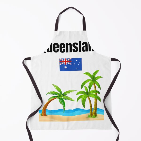 Item preview, Queensland Flag Beach Souvenir Australia designed and sold by goombi-creative.