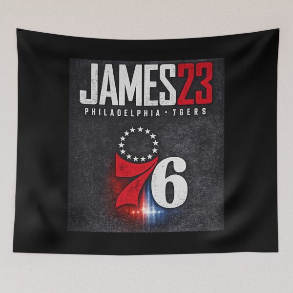 Item preview, LeBron James 23 Philadelphia 76ers Basketball designed and sold by EvantheSolace.
