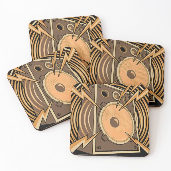 Item preview, Retro Audio Speaker Power Waves designed and sold by Francisco125.