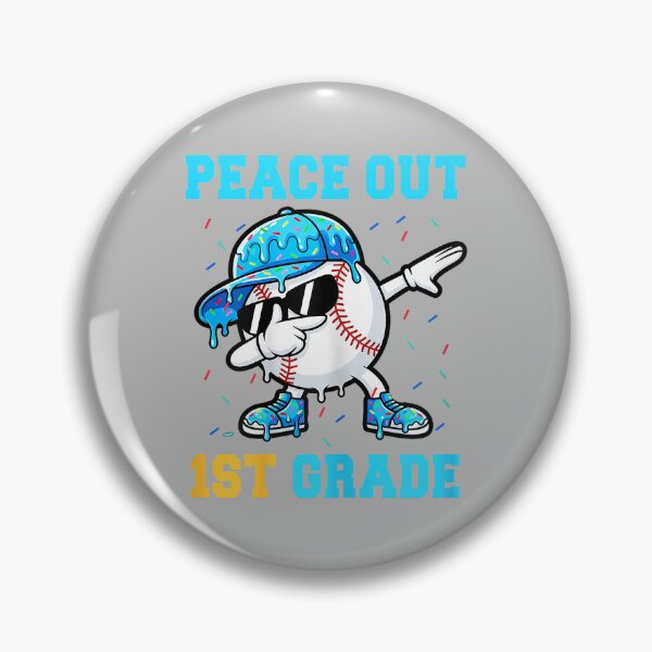 Item preview, Peace Out 1st Grade First Baseball Graduation Last Day Boy designed and sold by ArleneRowe.