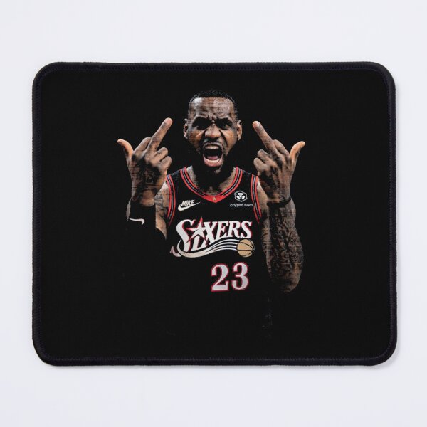 Item preview, Lebron-James-76ers Flipping the Bird designed and sold by EvantheSolace.