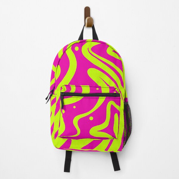 Item preview, Abstract wave doodle pink designed and sold by Kimos Creative Store.