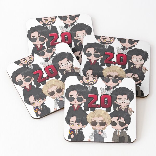 Item preview, Cartoon Group Dressed In Suits 2.0 designed and sold by yandrowood359.