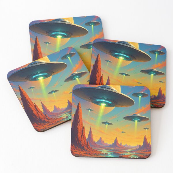 Item preview, Saucer Landing designed and sold by Moviebuff91.