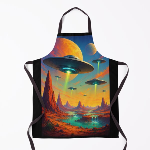 Item preview, Saucer Landing designed and sold by Moviebuff91.