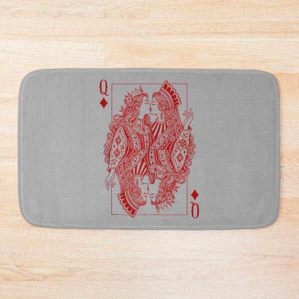 Item preview, Lesbian Queens Kissing Card Game LGBT Pride Two Brides Tank Top designed and sold by ArleneRowe.