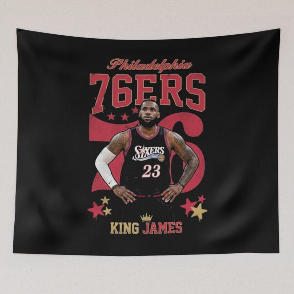 Item preview, lebron-james-76ers designed and sold by EvantheSolace.