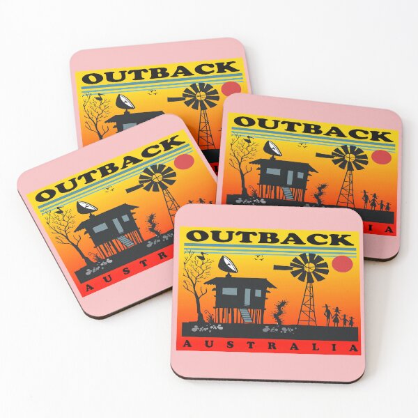 Item preview, Silhouette of Australian outback homestead and windmill  designed and sold by Al Benge - NZ & Australian Art.