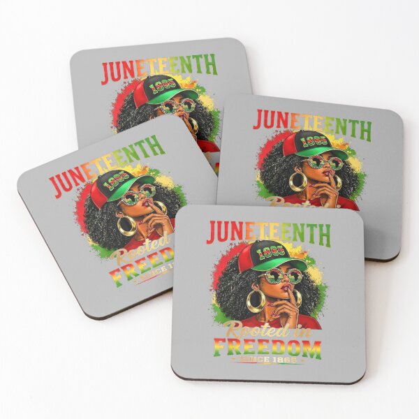 Item preview, Juneteenth Black Women Girls Rooted in Freedom1865 Afro designed and sold by ArleneRowe.