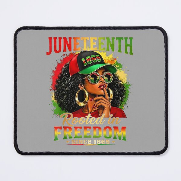 Item preview, Juneteenth Black Women Girls Rooted in Freedom1865 Afro designed and sold by ArleneRowe.