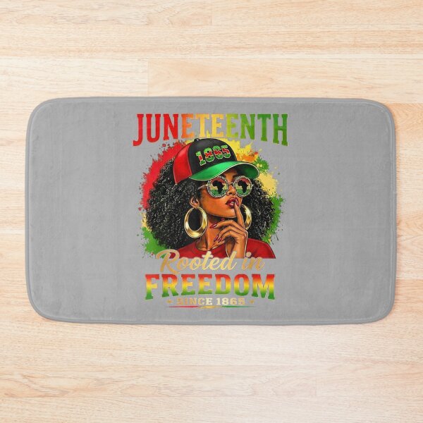 Item preview, Juneteenth Black Women Girls Rooted in Freedom1865 Afro designed and sold by ArleneRowe.
