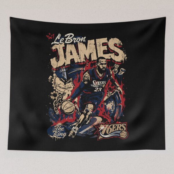 Item preview, Lebron-James-Philadelphia-76ers designed and sold by EvantheSolace.