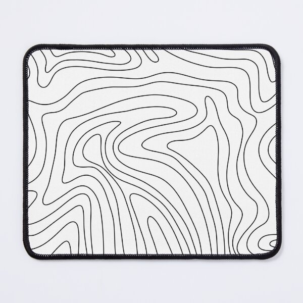 Item preview, Abstract wave doodle wood line designed and sold by Kimos Creative Store.