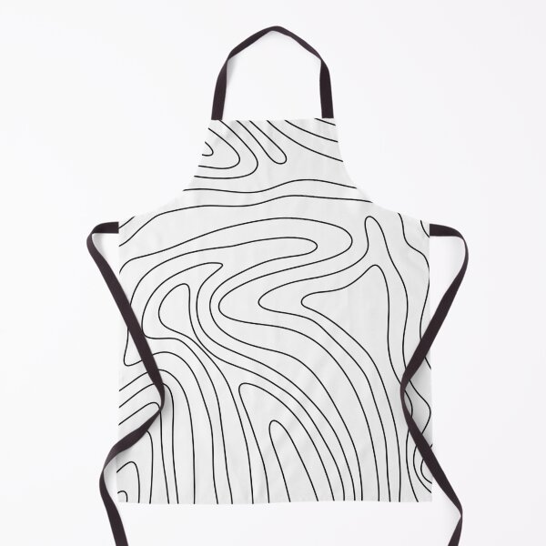 Item preview, Abstract wave doodle wood line designed and sold by Kimos Creative Store.