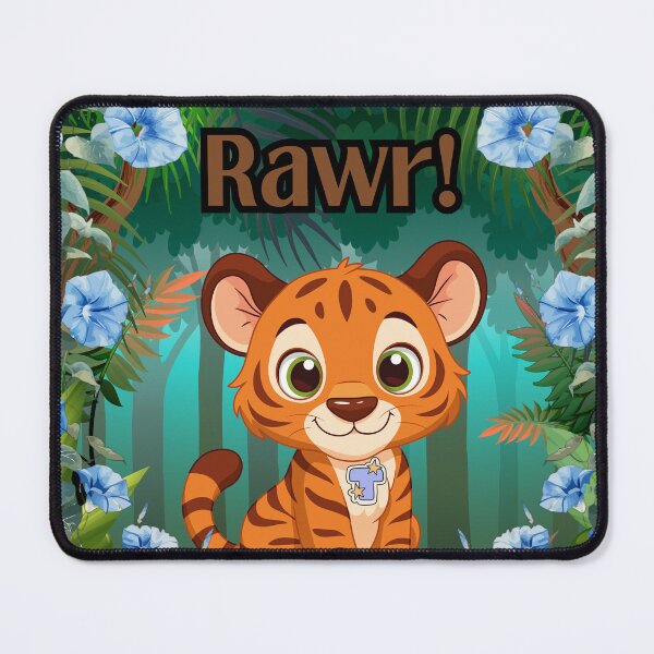 Item preview, RAWR! Cute baby tiger. designed and sold by MountainRoisin.