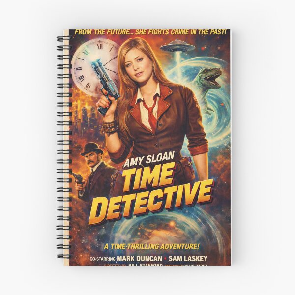 Item preview, Amy Sloan 'Time Detective' designed and sold by Moviebuff91.