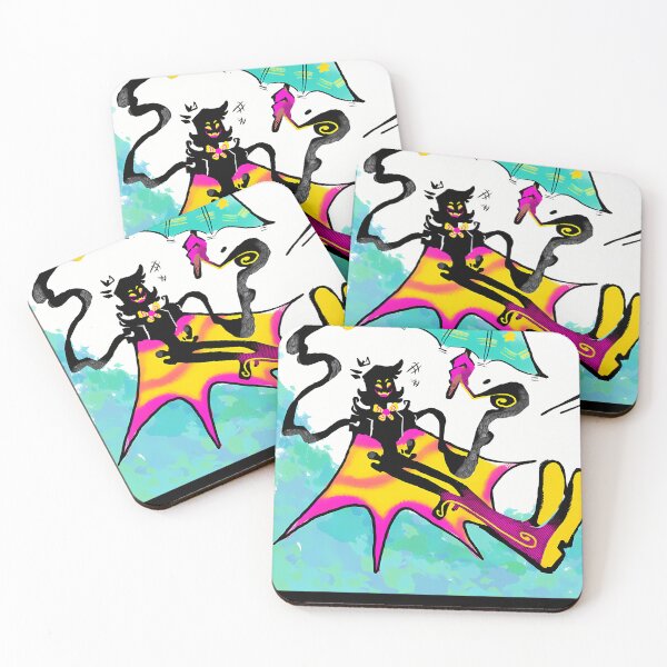 Item preview, Psychedelic Shadow Imp Parody Floating Umbrella Streetwear designed and sold by zquaertyawyclo.