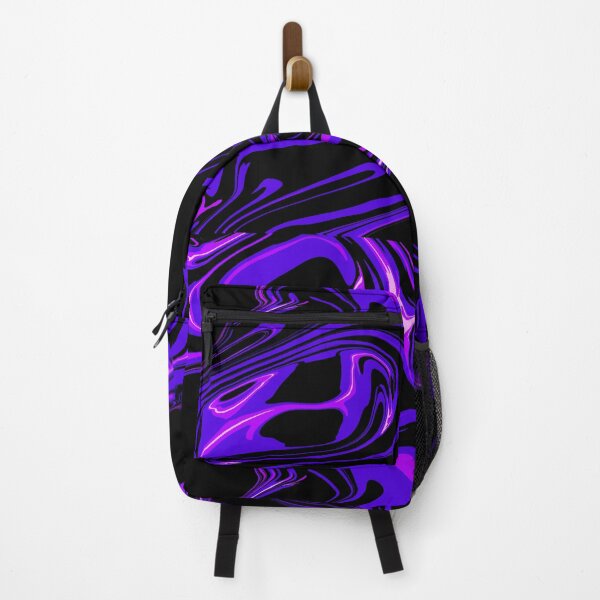 Item preview, Liquid abstract paint purple black designed and sold by Kimos Creative Store.