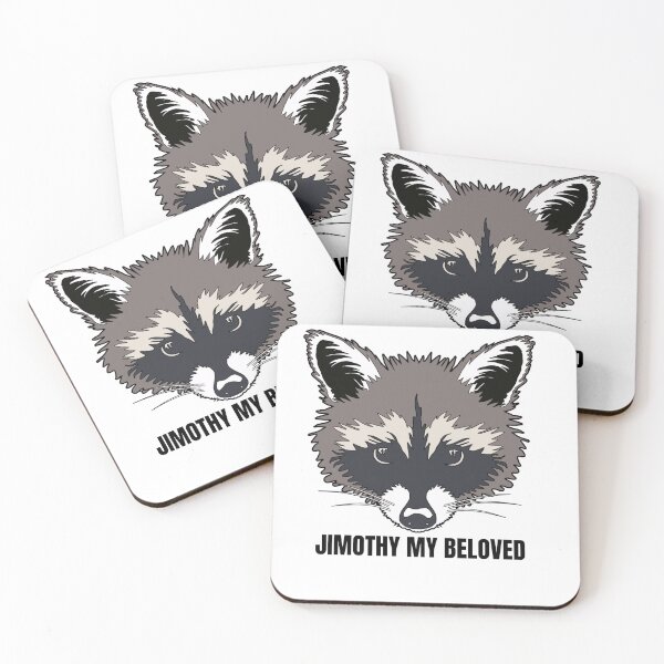 Item preview, Jimothy My Beloved Funny Raccoon Meme Graphic designed and sold by     Fatma Creates.