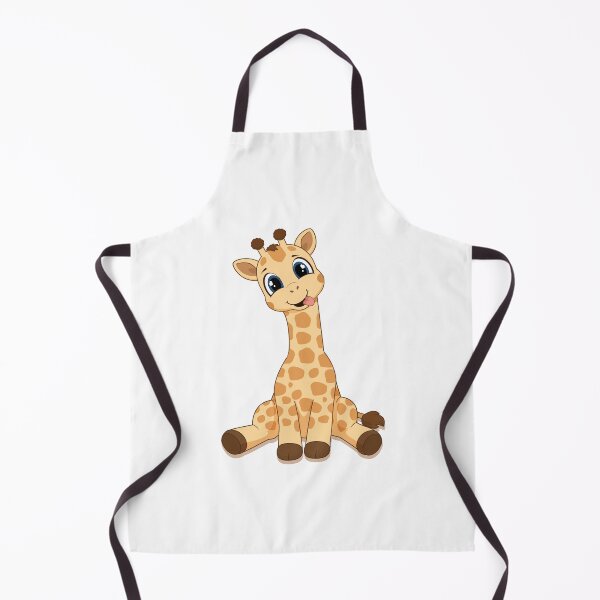 Item preview, Cute Baby Giraffe Sticking Tongue Out - Playful Nursery Cartoon Illustration designed and sold by MascarenoM.