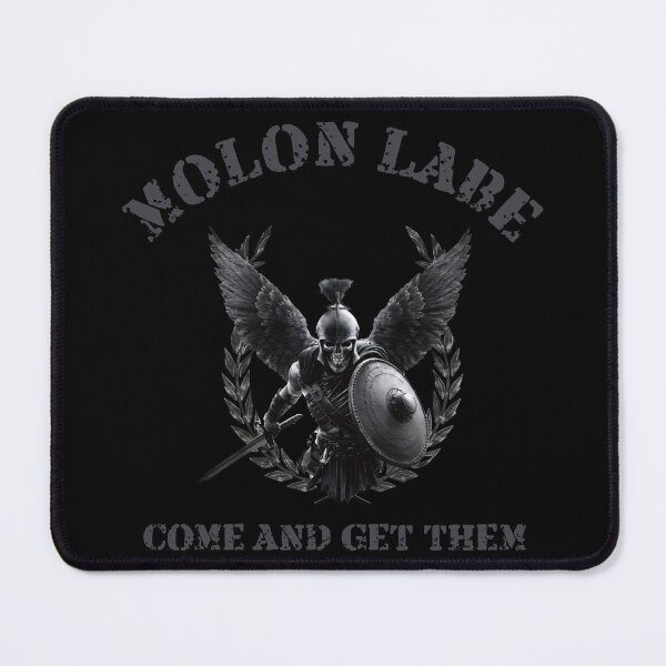 Item preview, MOLON LABE – COME AND GET THEM [BLACK LABEL] designed and sold by Takin-Thepiss.
