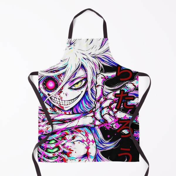 Item preview, Uratarou Half Skull Demon | Dark Fantasy Anime Manga Art designed and sold by PunkVerseStudio.