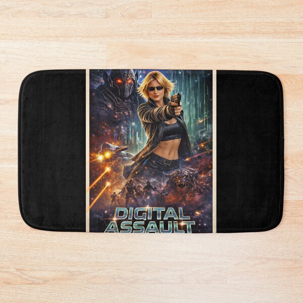 Item preview, Digital Assault Poster designed and sold by Moviebuff91.