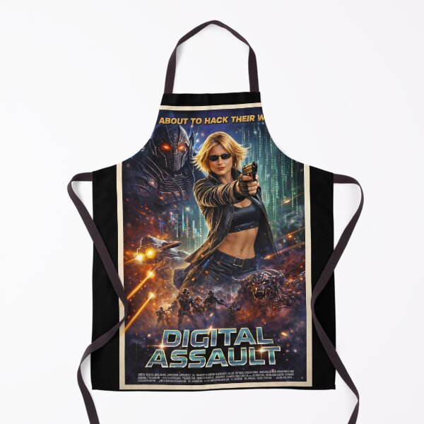 Item preview, Digital Assault Poster designed and sold by Moviebuff91.