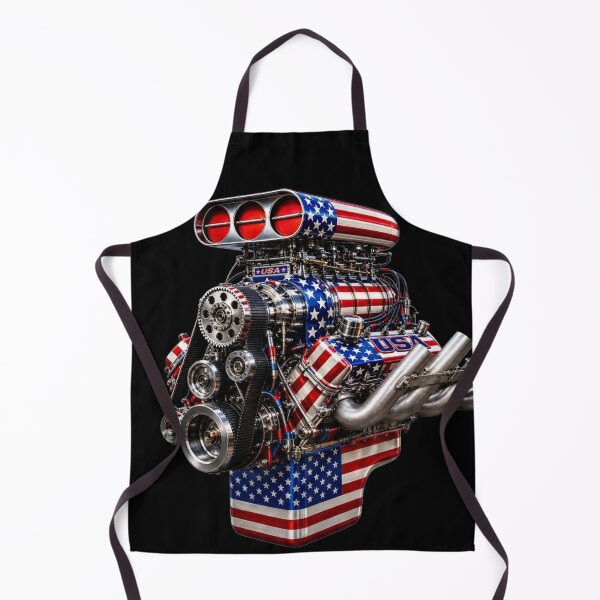 Item preview, Supercharged USA Engine – American Power Design designed and sold by Automotive Art by Greg.