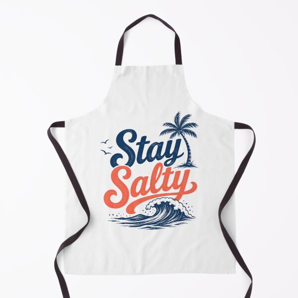 Item preview, Stay Salty Retro Beach Summer Ocean Waves designed and sold by ElcastDesigns.