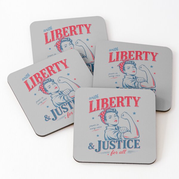 Item preview, Liberty and Justice for All 4th of July Patriotic Women designed and sold by ArleneRowe.