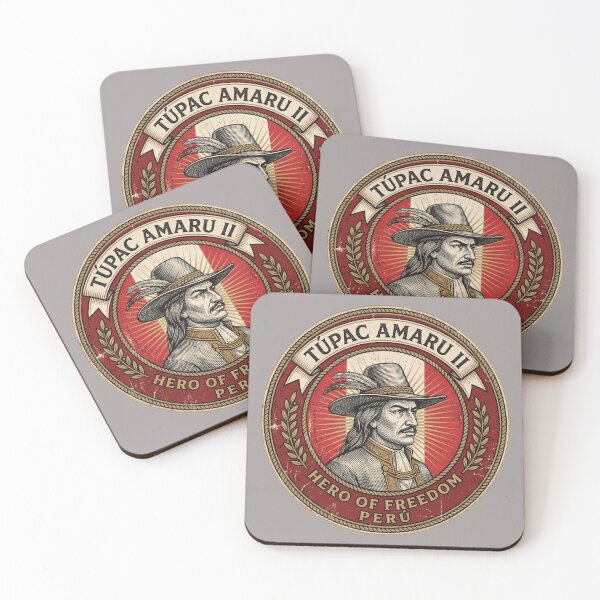 Item preview, Tupac Amaru II Hero of Freedom Peru Vintage Badge designed and sold by Efforito.