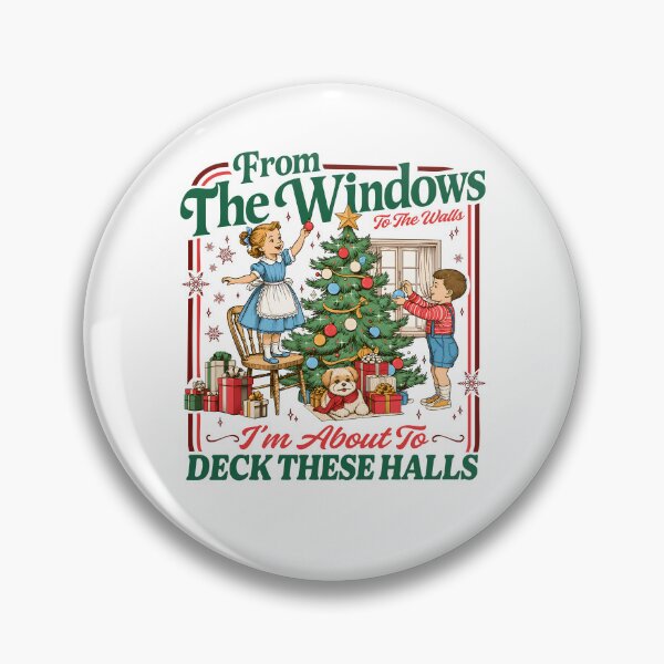 Item preview, From The Windows To The Walls Im About To Deck These Halls designed and sold by cabanalunaire.