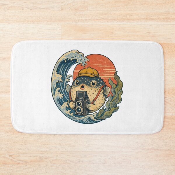 Item preview, Japanese Pufferfish Photographer designed and sold by Ora-kuro.