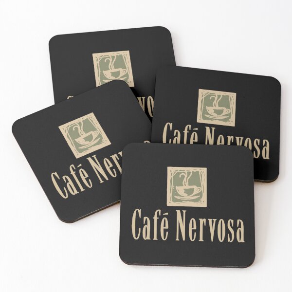 Item preview, Cafe Nervosa Sign designed and sold by Verominunus.