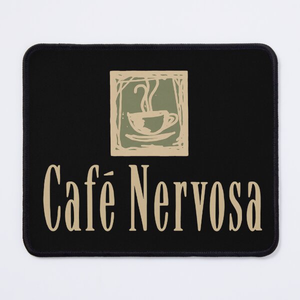 Item preview, Cafe Nervosa Sign designed and sold by Verominunus.