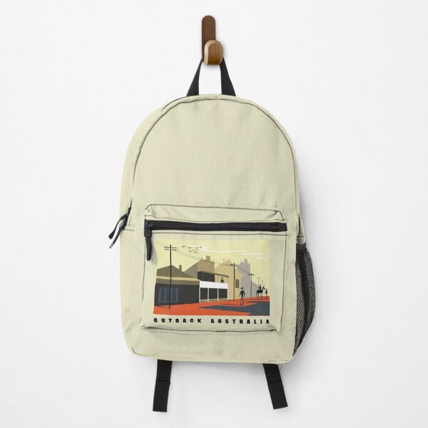 Item preview, Australian Outback Vintage Travel Poster Art designed and sold by Al Benge - NZ & Australian Art.