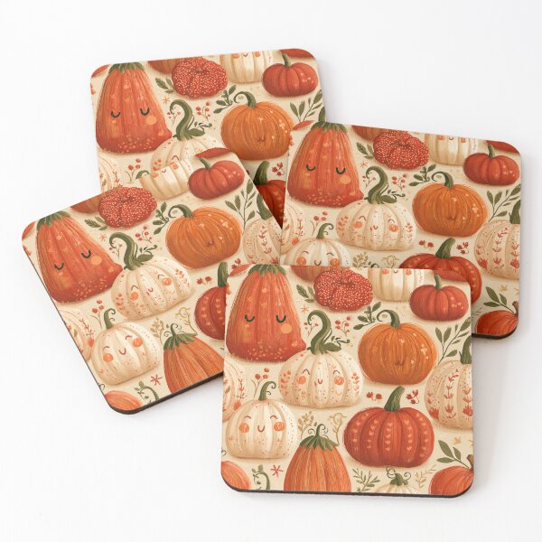 Item preview, Cute fall pumpkins designed and sold by Designsderemi.