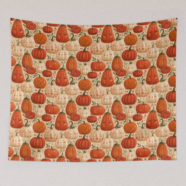 Item preview, Cute fall pumpkins designed and sold by Designsderemi.