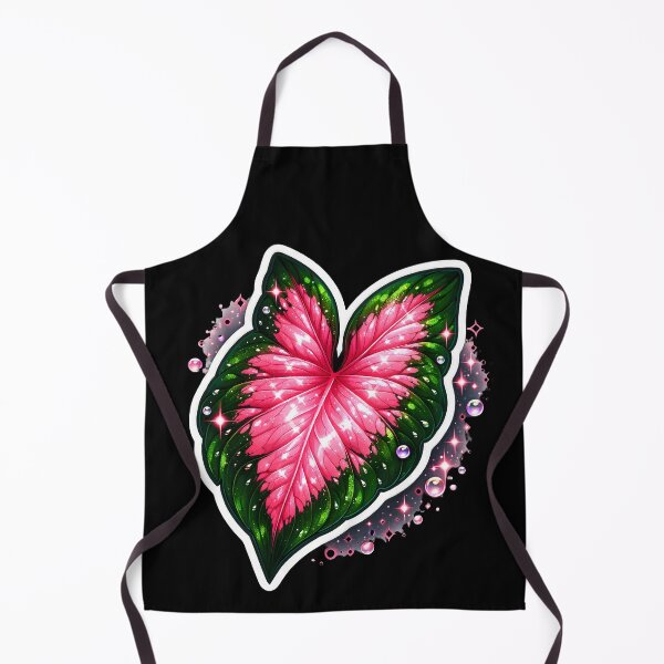 Item preview,  ​Pink Syngonium Variegated Leaf Botanical Aesthetic Cute Die-Cut Sticker designed and sold by ShopAndFun.