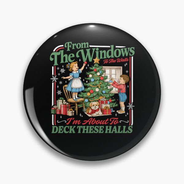 Item preview, From The Windows To The Walls Im About To Deck These Halls designed and sold by cabanalunaire.