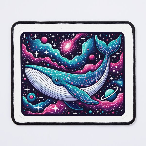 Item preview, Galaxy Whale — Cosmic Ocean and Space Art designed and sold by TheGraphicsLord.
