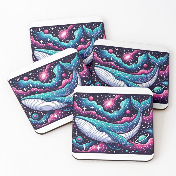 Item preview, Galaxy Whale — Cosmic Ocean and Space Art designed and sold by TheGraphicsLord.