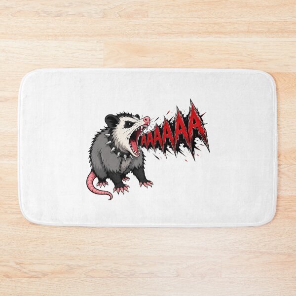 Item preview, Screaming Punk Opossum designed and sold by chattsuede.