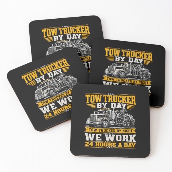 Item preview, Tow Trucker By Day Tow Trucker By Night Driver Funny designed and sold by GanusTom.
