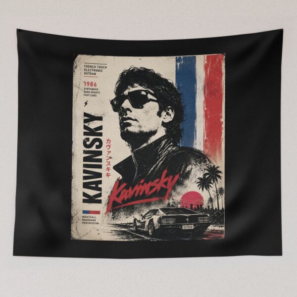 Item preview, Kavinsky, Nightcall Synthwave designed and sold by GamJofop.